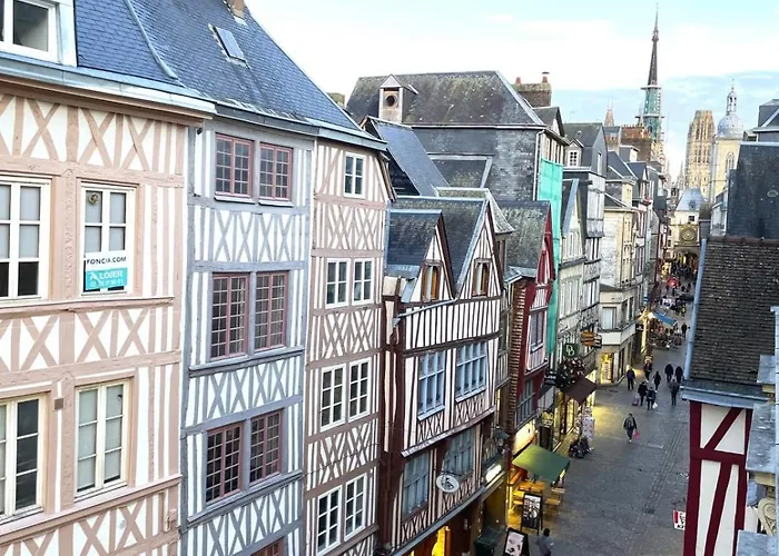 L'exotique - Vue Pl Vieux Marche - Standing Appartement Rouen